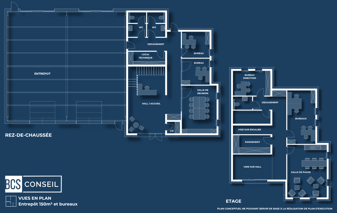 maître d’œuvre conception bâtiment activité – accompagnement professionnels